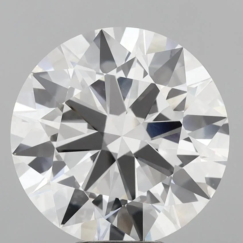 7.03ct Round Lab Grown Diamond (Colour E, Clarity VVS2, Cut ID, IGI Certified)
