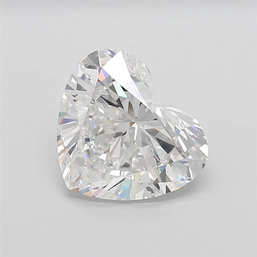 7.13ct Heart Lab Grown Diamond (Colour E, Clarity VS1, IGI Certified)