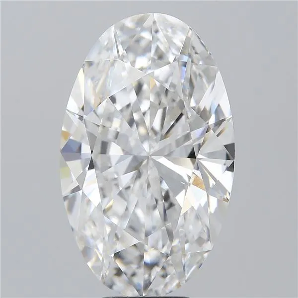 7.19ct Oval Lab Grown Diamond (Colour E, Clarity VVS2, IGI Certified)