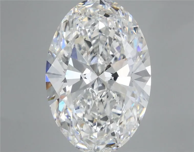 7.52ct Oval Lab Grown Diamond (Colour E, Clarity VVS2, IGI Certified)