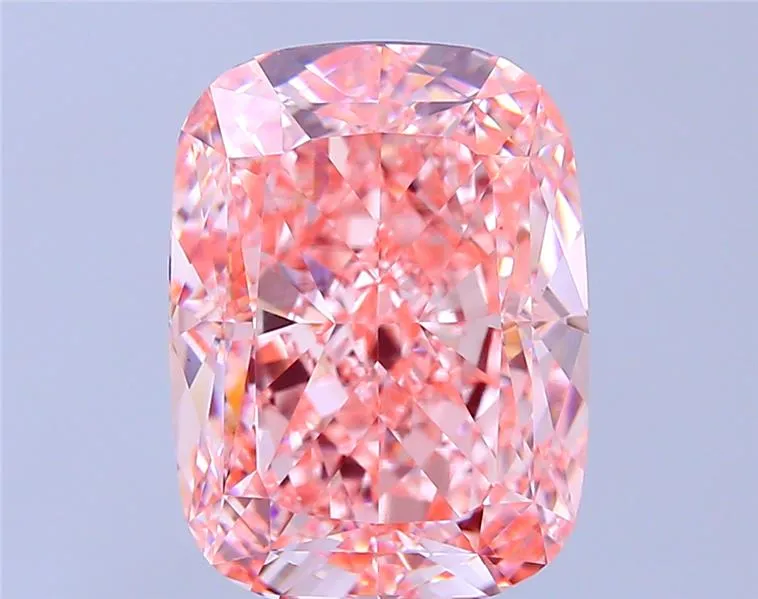 8.02ct Cushion modified Lab Grown Diamond (Colour Fancy Vivid Pink, Clarity VVS2, IGI Certified)