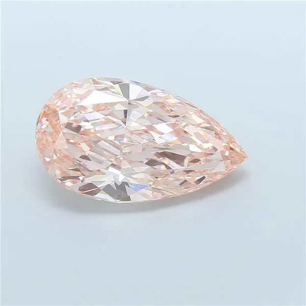 8.02ct Pear Lab Grown Diamond (Colour Fancy Vivid Pink, Clarity VS1, IGI Certified)
