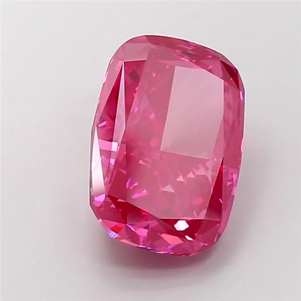 8.13ct Cushion modified Lab Grown Diamond (Colour Fancy Vivid Pink, Clarity VVS2, IGI Certified)