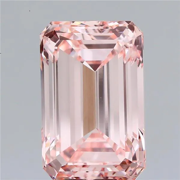 9.00ct Emerald Lab Grown Diamond (Colour Fancy Intense Pink, Clarity VVS2, IGI Certified)