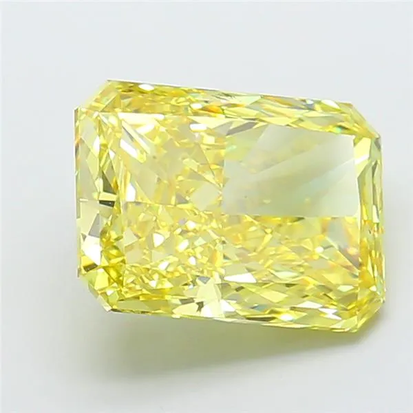 9.09ct Radiant Lab Grown Diamond (Colour Fancy Vivid Yellow, Clarity VS1, IGI Certified)