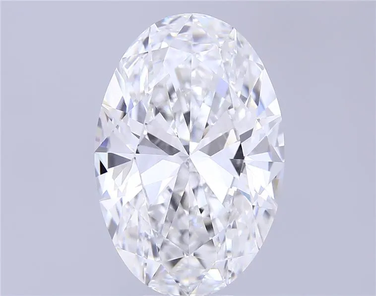 9.63ct Oval Lab Grown Diamond (Colour E, Clarity VVS2, IGI Certified)