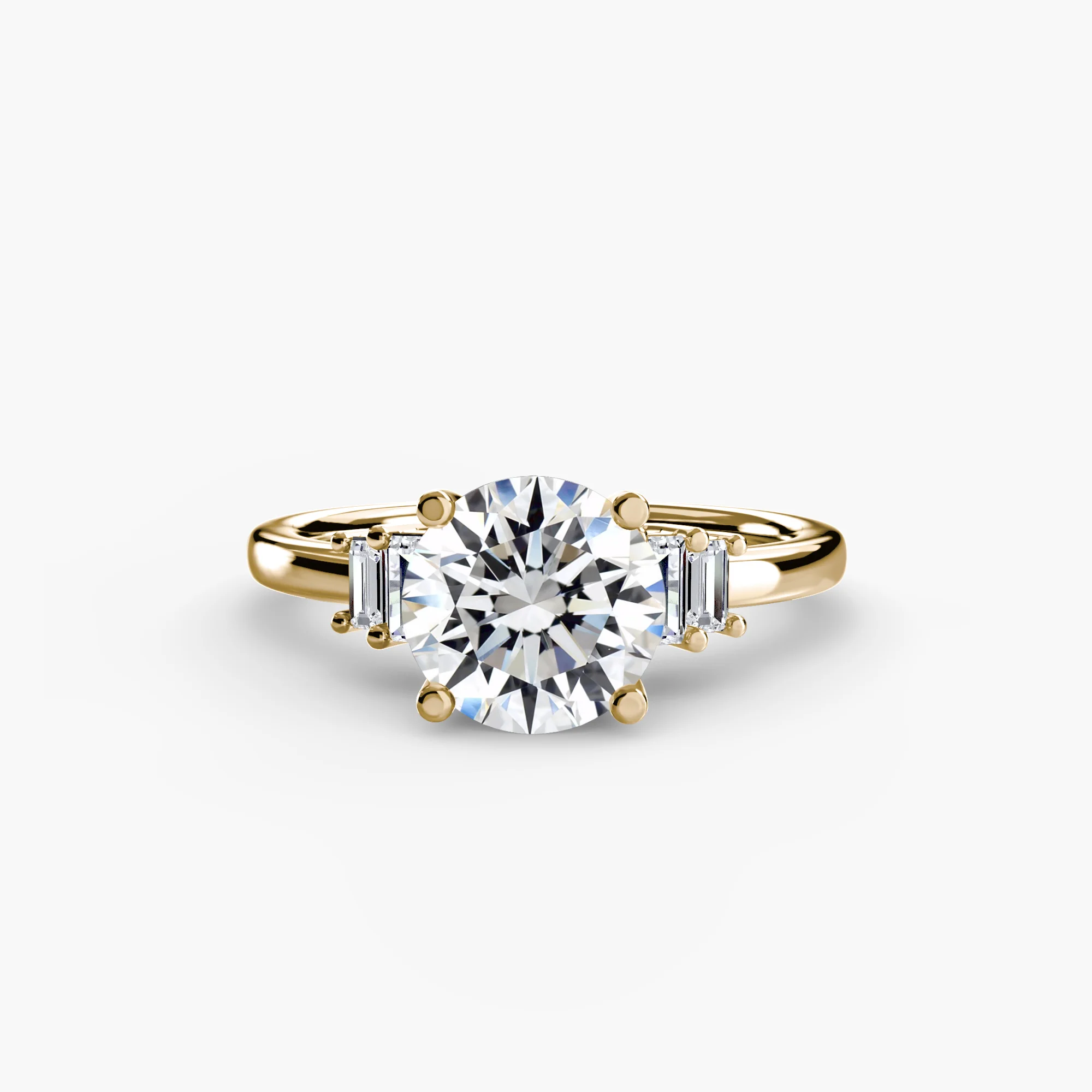 Baguette Accent Solitaire - Image 42