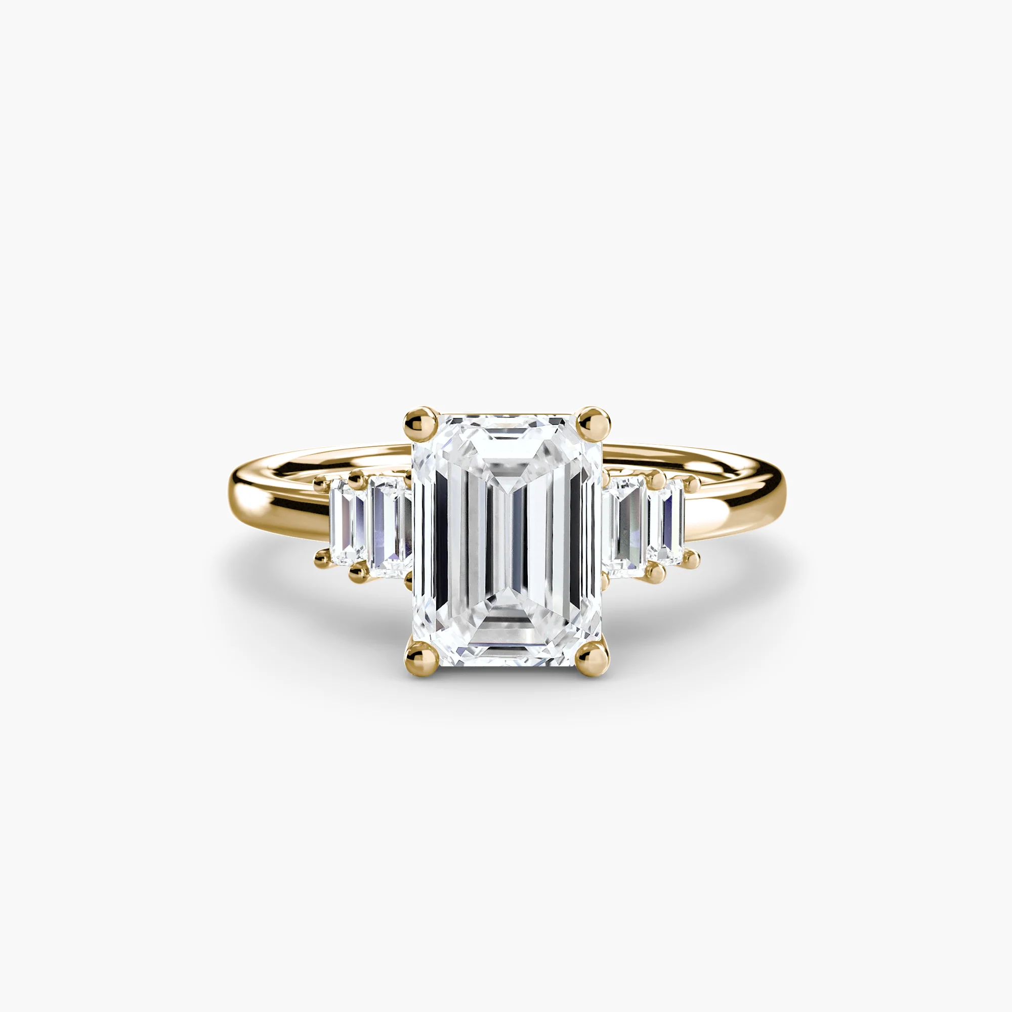 Baguette Accent Solitaire - Image 47