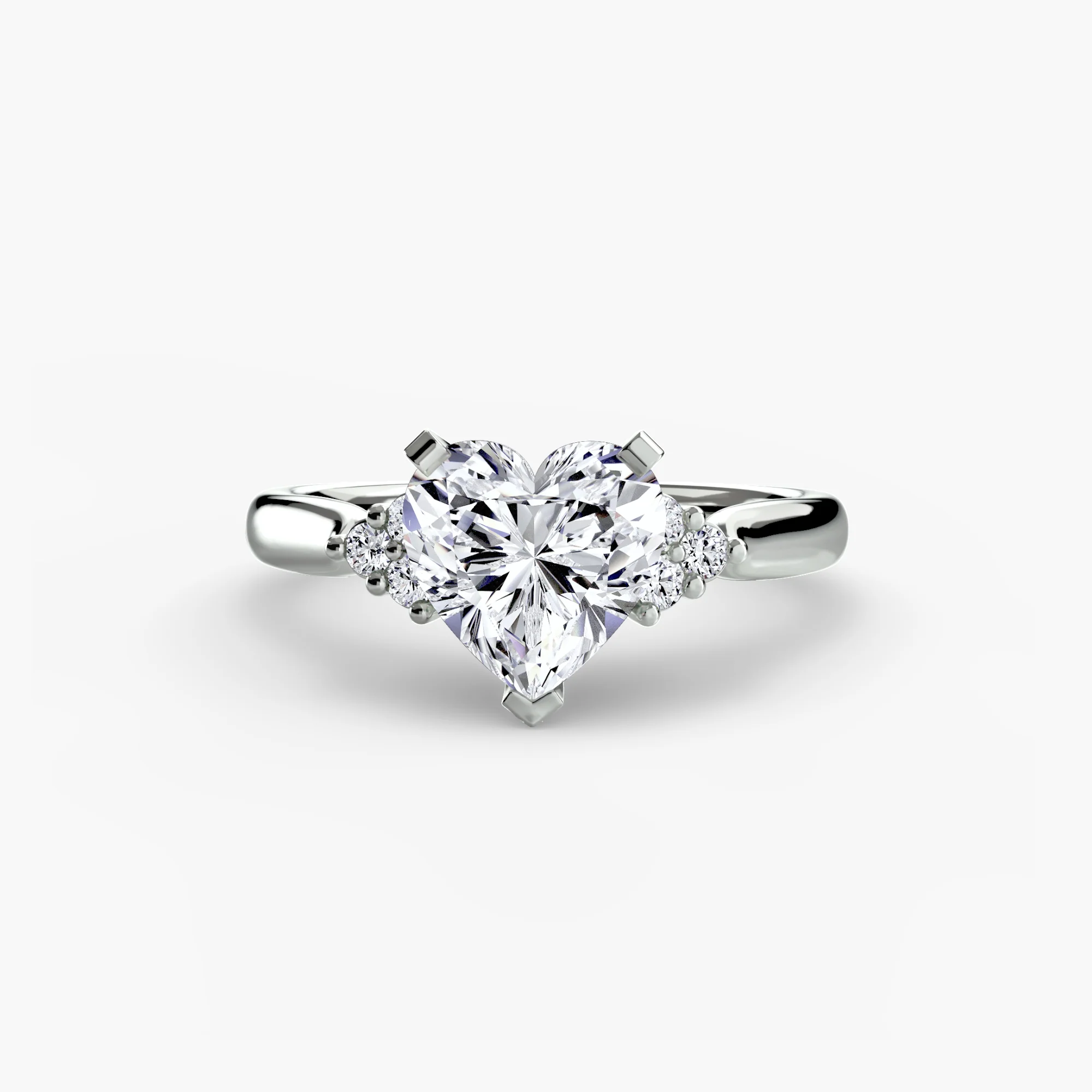 Solitaire with Cluster Shoulders 2 - Image 38