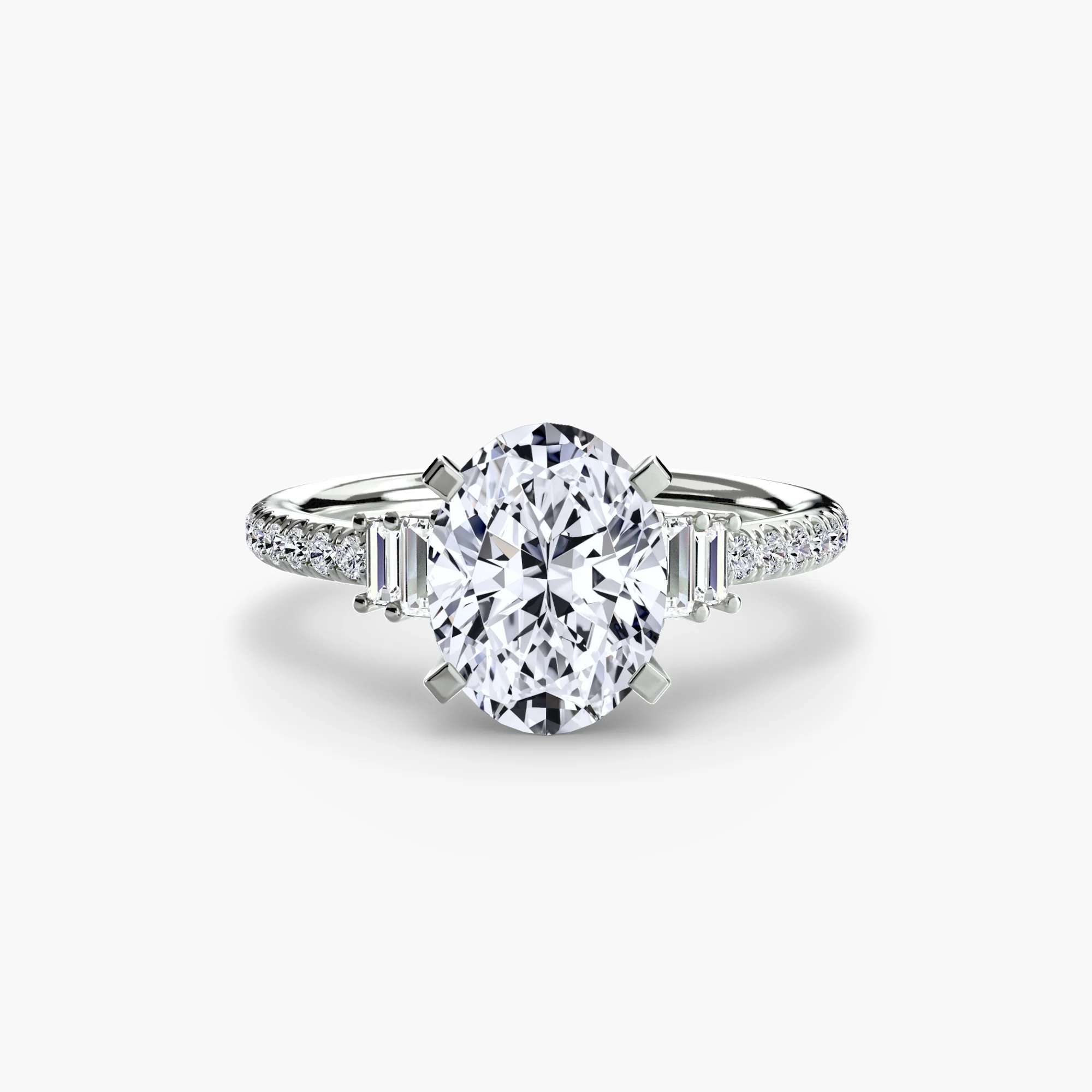 Solitaire with Pavé 4 - Image 95
