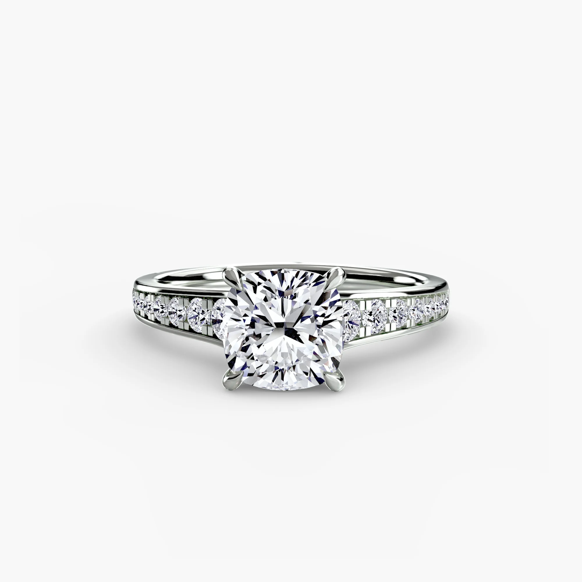 Solitaire with Pavé 7 - Image 34