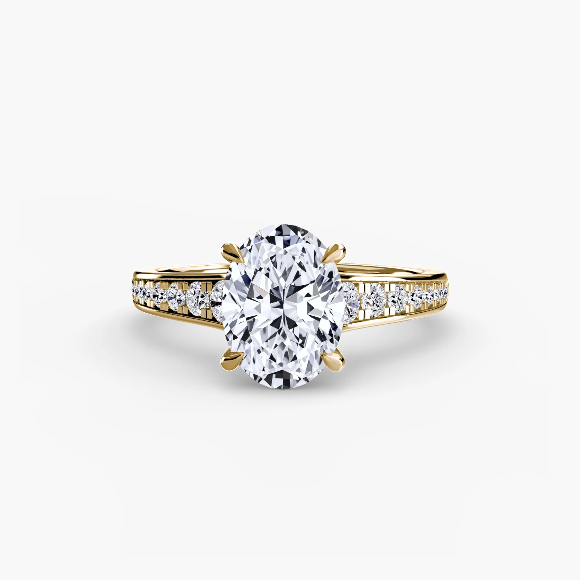 Solitaire with Pavé 7 - Image 75