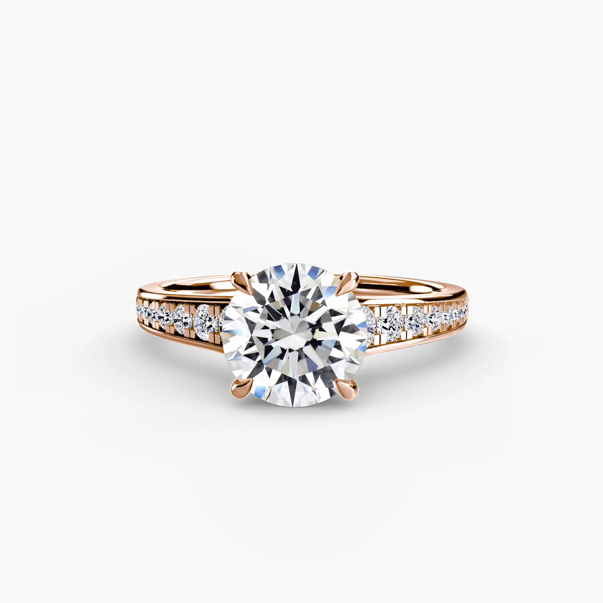 Solitaire with Pavé 7 - Image 82
