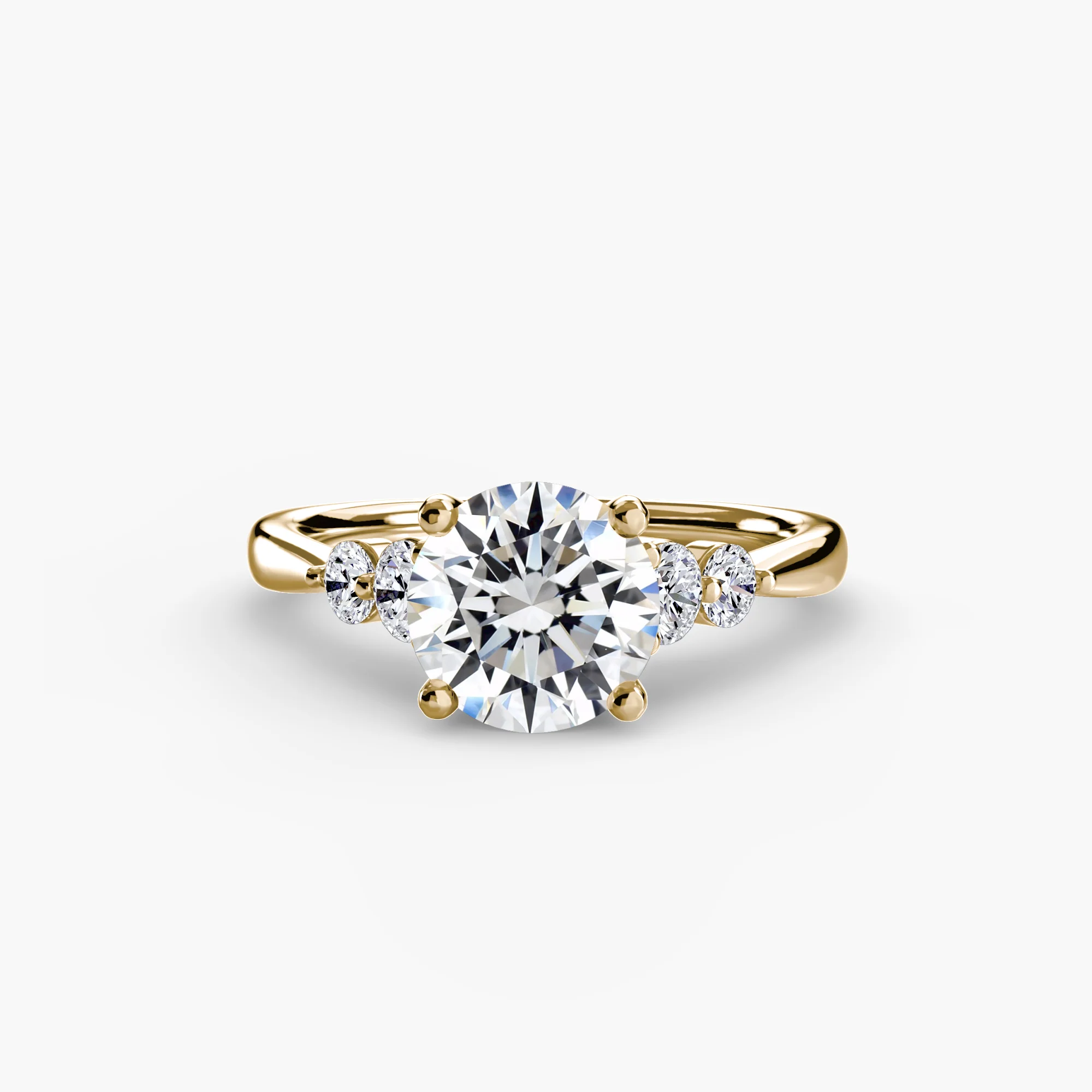 Solitaire with Shoulder Accents 2 - Image 70