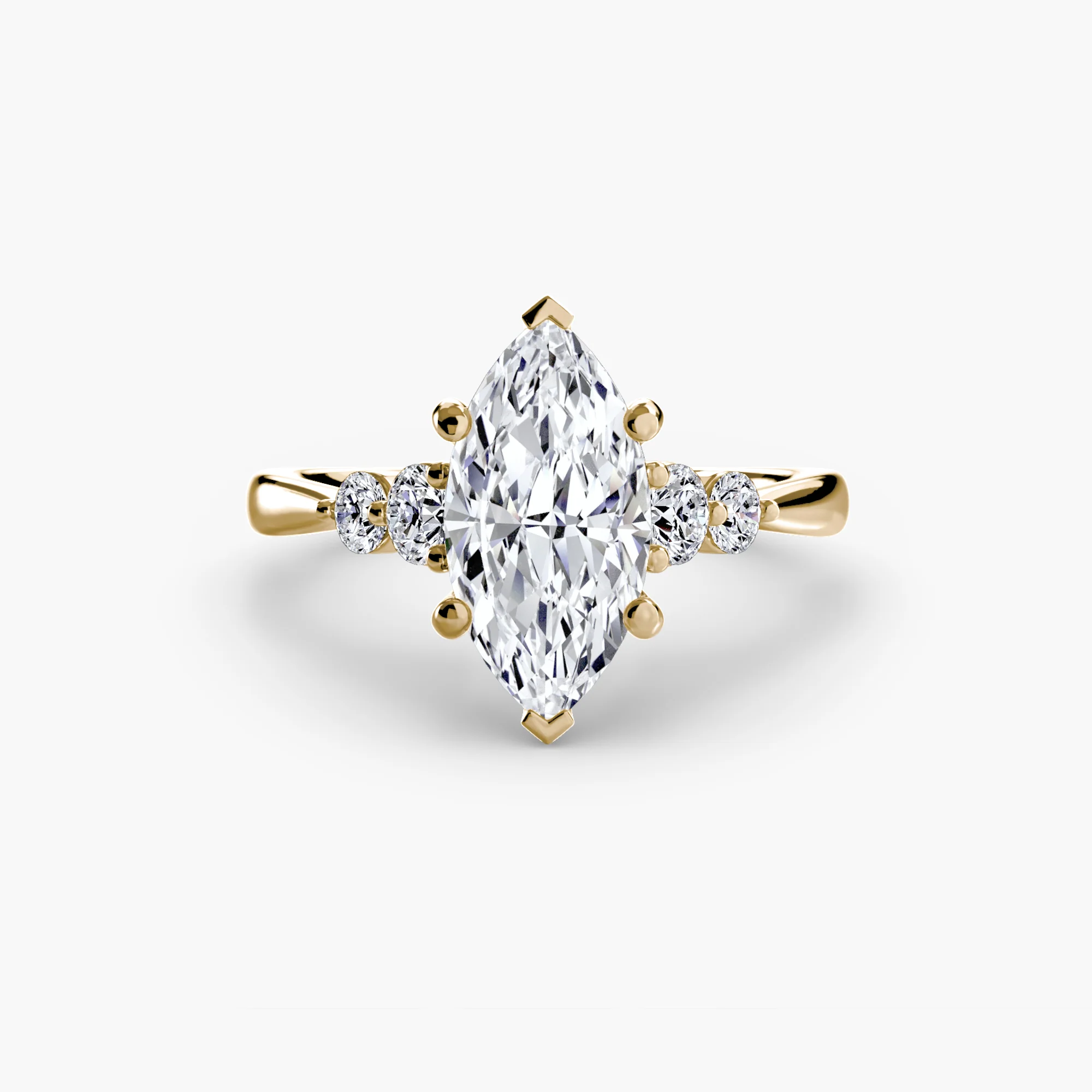 Solitaire with Shoulder Accents 2 - Image 78