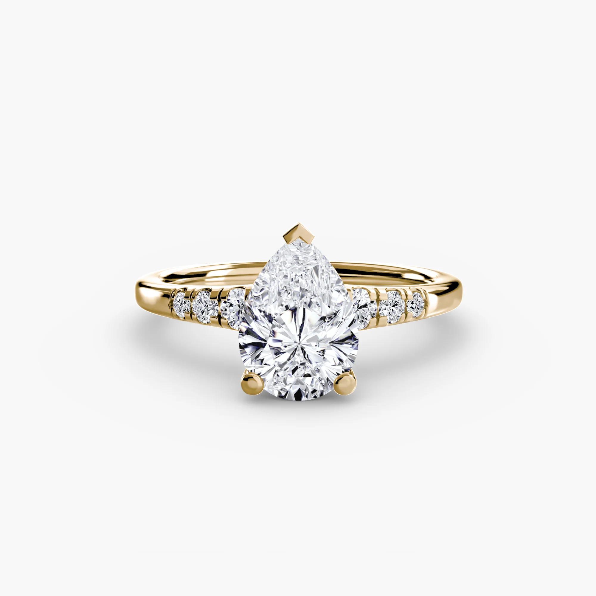 Solitaire with Shoulder Accents - Image 46