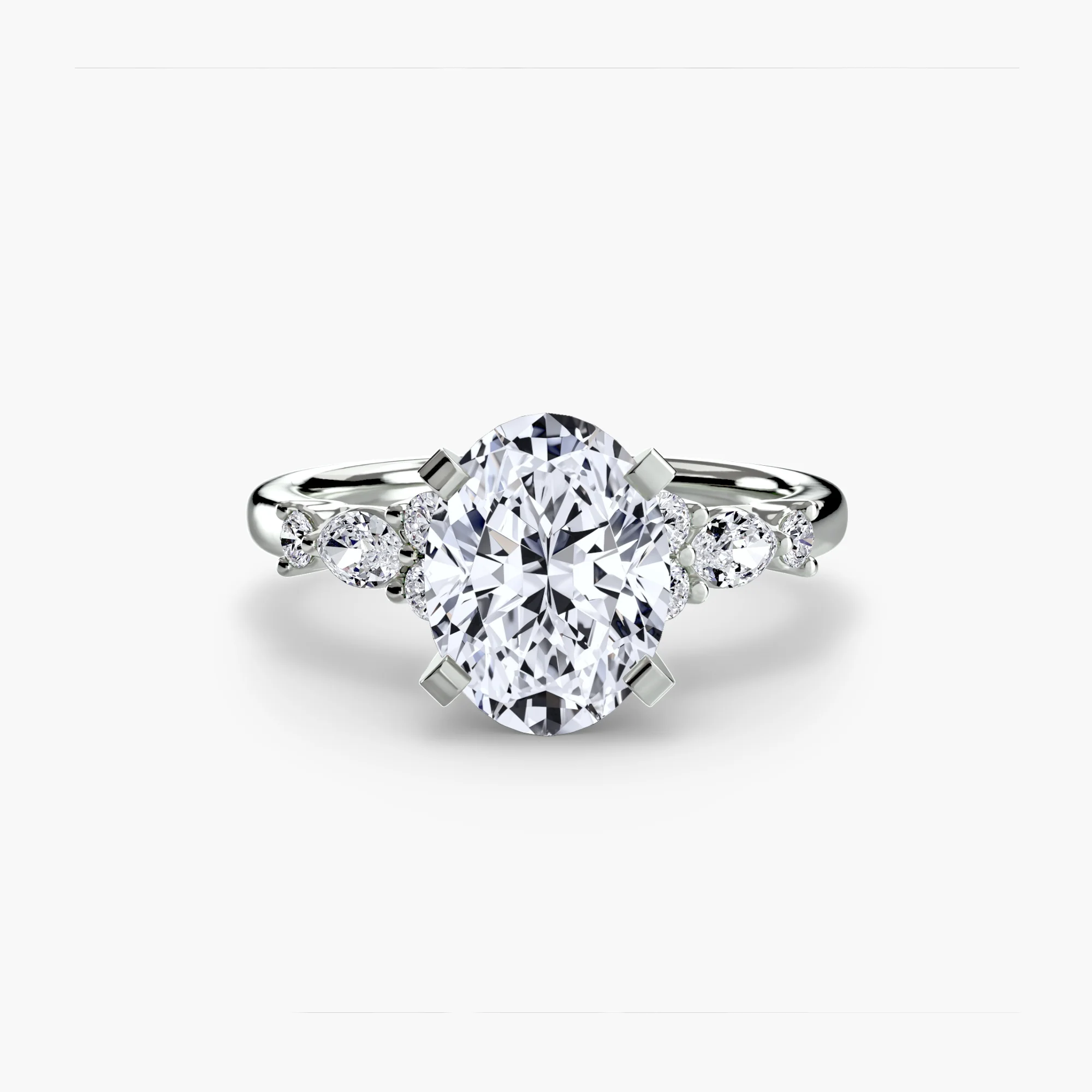 The Floral Accent Solitaire - Image 5