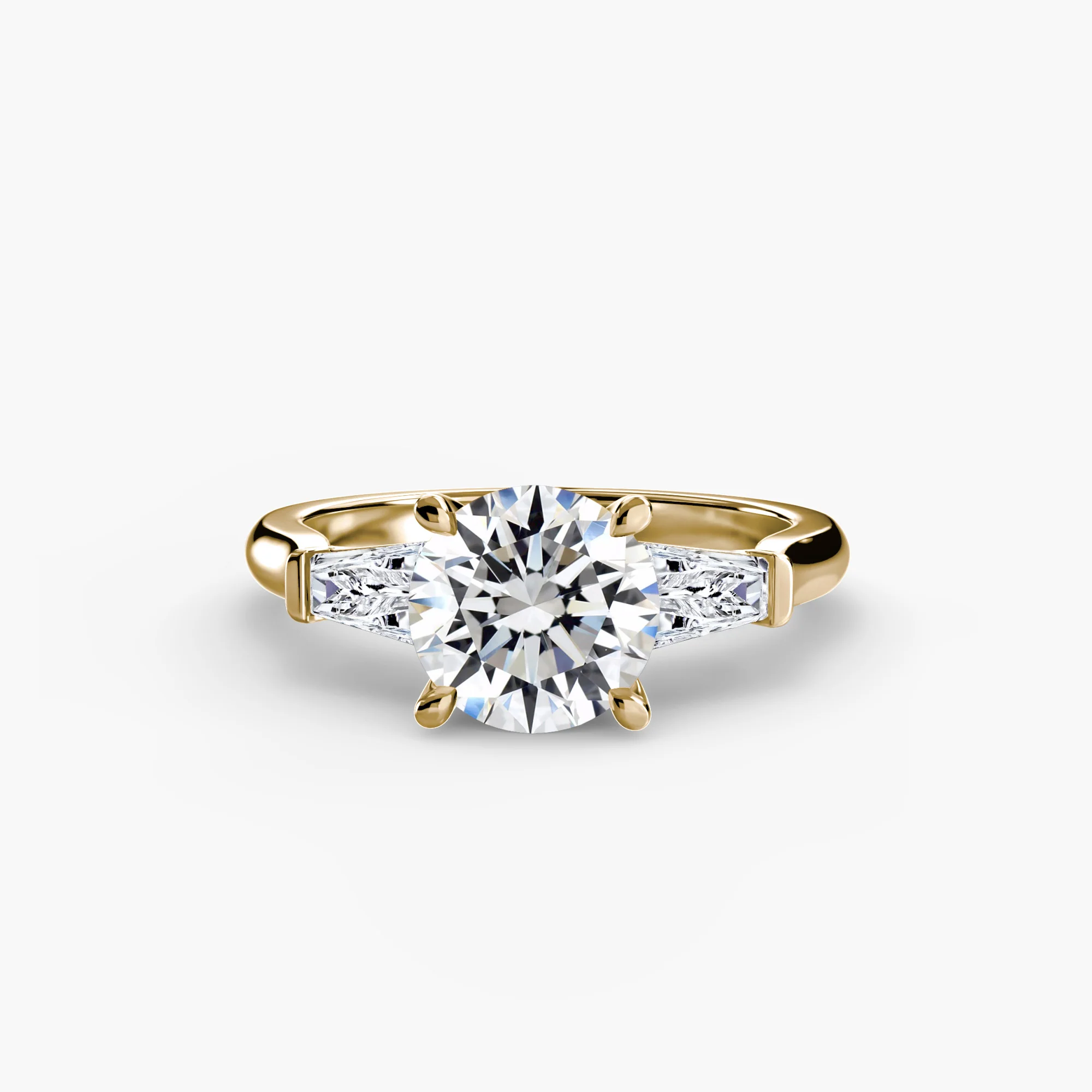 Three-Stone Ring (Baguette Side Stones) - Image 65